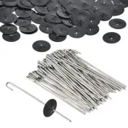 30XSolar Panel Bird Guard Fastener Clips, Stainless Steel Solar Panel Mesh Clips
