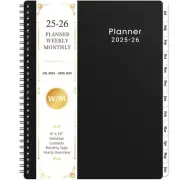 2025-2026 Planner - JUL 2025 to JUN 2026, Weekly and Monthly, 8'' x 10'' with...
