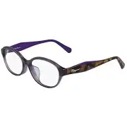 NEW Salvatore Ferragamo SF 2856A 500 Crystal Violet Eyeglasses 52mm with SF Case