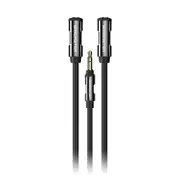 Monster Mini 1-2 Stereo Audio Cable - 0.15m