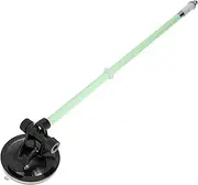 Abaodam Car Flagpole Holder Suction Cup Base Durable Metal Flagpole Bracket for Secure Mounting Vehicle Roof Motorcycle Off Road Compatible with Various Flag Styles