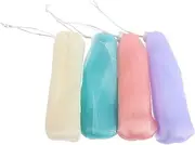 HAPINARY 8pcs Soap Exfoliating Bar Soap Pouch Soap Sleeves for Soap Bars Soap Foaming Thickened Foaming Net Travel Soap Thick Foam Net Soap Pouch