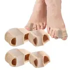2 Count Toe Separator Gel Bunion Corrector Gel Inside Sleeve Tube Universal
