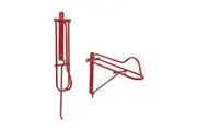 Stubbs Folding Saddle Rack (Red) (One Size)