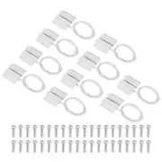 10 Sets Magnetic Reed Switch NC Magnetic Contact Switch for Door Window