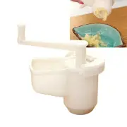 Garlic Ginger Shredder Cutter Plastic Press Hand Operated Garlic Mixer Machine