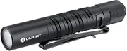 OLIGHT I3T EOS EDC Mini Pocket Flashlight Dual Output Keyring Torch Max 180 Lumens Max 16H Max 60M LED Torch for Travel, Hiking, Inspection (Black)