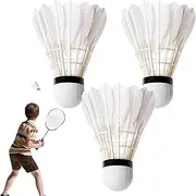 Shuttlecocks Badminton | Hight Speed Feather Badminton Shuttlecocks - Duck Feather High Speed Shuttle Cocks Training Sports Accessories for Men, Women & Family