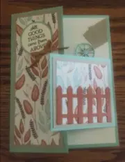 Stampin up card making kit - Guilded Autumn Good Things