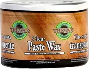 Trewax Paste Wax with Carnauba Wax, Clear, 12.35-Ounce, Ideal on Hardwood Floors