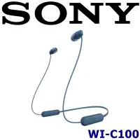 在飛比找博客來優惠-SONY WI-C100 入門級 25小時長續航 防潑濺 頸