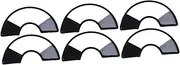 BESPORTBLE 3sets Pet Collar Ring for Hamster Safeguard Your Pet's Neck Anti-Biting Anti-Licking Collar for Quick Recovery 2pcs*3