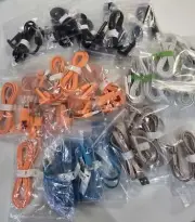 Bulk 30 Dual Micro USB Lightning 3 Ft Cable 2-In-1 Charging And Data Sync IOS