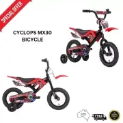 Brand New Cyclops MX30 Kids Bicycle Removable Training Wheels Free Shipping