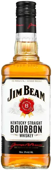 Jim Beam White Kentucky Straight Bourbon Whiskey 700ml