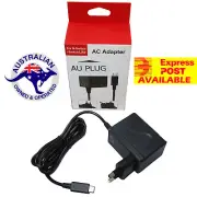 AC WALL POWER ADAPTER for Nintendo Switch - FAST CHARGER Dual Voltage AU Plug