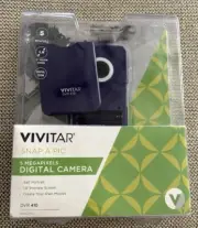 Vivitar DVR410 Purple Digital Camcorder with Camera DVR-410 DVR 410 NEW SEALED