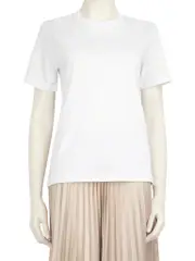 White EKD Print Crewneck T-Shirt