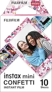 Instax Fujifilm Mini Film, Confetti 10 Pack