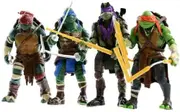 4PCS Teenage Mutant Ninja Turtles Action Figure Set Movie Toy Gift Au Stock
