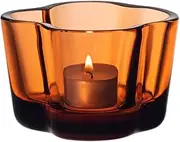 Iittala Aalto Tealight Holder Seville Orange