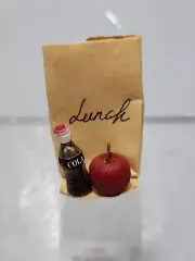Vintage Coca-Cola Miniature Mini Coke Cola Bottle Lunch Advertising Dollhouse
