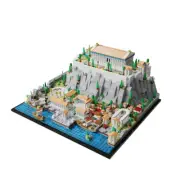 Acropolis of Athens DIY Model Building Blocks Toy Set Parthenon MOC Bricks Gifts