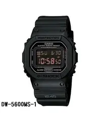 在飛比找Yahoo!奇摩拍賣優惠-【CASIO G-SHOCK】DW-5600MS-1DR(現