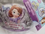 Disney Sofia the First Party Hats Paper Tiaras Princess in Training 8Ct Party