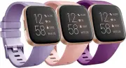 (3 Pack) T Tersely Band Strap for Fitbit Versa 2 / Fitbit Versa/Versa Lite, S...