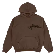 Travis Scott Utopia A2 Hooded Sweatshirt Brown
