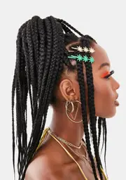 Top Shelf Leaf Hair Clips