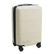 Kadi Luggage Leisure Carry-On Travel Trolley Suitcase 35.5x55.5cm Ivory