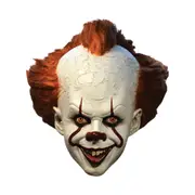 It 2017 Pennywise Deluxe Mask Halloween Head Costume