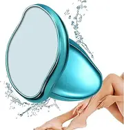 Crystal Hair Eraser Reusable Silky Mild Epilators Epilators Painless Exfoliation Magic Hair Remover for Arms Legs Back - Fast Easy Portable Hair Remover Tool for Women & Men (Blue)