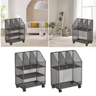 Book Organizer Multifunctional Versatile Save Space Open Top Shelf Movable