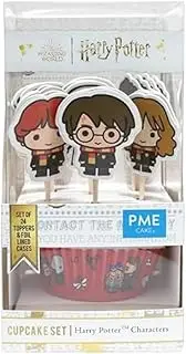 PME Harry Potter Bakeware & Cake Topper Set, 24 Pieces, Characters
