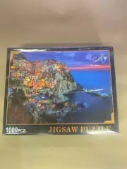 NEW 1000 Piece Jigsaw Puzzle of Cinque-Terre Manarola Italy Mediterranean Oasis
