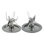 Blender Blade Bottom Food Processor with Rubber Gasket Ice Crusher Blade