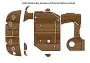 1999-2004 Sea Ray Sundancer 380 Swim Platform Cockpit Pad Boat EVA Teak Floor
