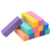 12 Pack Nail Buffer Block 4 Sided Professional Nail File Sanding Block Buffing