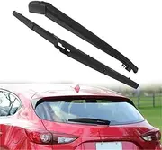 Rear Wiper Back Arm Blade Set,For Mazda 3 Hatchback 12"/300mm Car Windshield Windscreen 2014 2015 2016 2017 2018