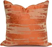 CVBFDB Model Room Oran ometric Abstract Sofa Pillow Case Designer Soft Headboard Pillow Bag Cushion