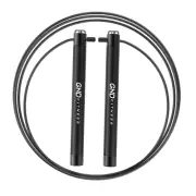 GND RF Alloy Speed Rope // Double Ball Bearing // Black