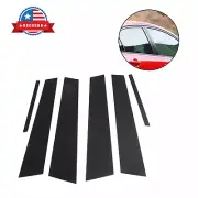 6 Pieces Pillar Posts Door Window Protector Trims for 2006-2011 Honda Civic (for: Honda)