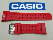 Genuine Casio G-Shock Mudman G-9000TLC Team Land Cruiser rubber watch band red