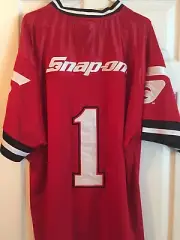 Snap On Tools Collectable Vintage Football Jersey V-neck Rare US XXL
