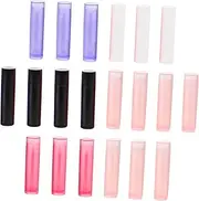 Healvian 50pcs Lipstick Tube Lipstick Tube Lip Balm Tube Empty Lipstick Tube Lipstick Container Lip Balm Containers Lip Gloss Containers Balm Lipstick Tubes Lipstick Handmade Tube Pp