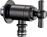 Unison 601903310 Plain Faucet Hose Faucet C Black