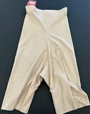 New SPANX Shapewear Thinstincts High-Waisted MidThigh Shaping Short Soft Nude Sm